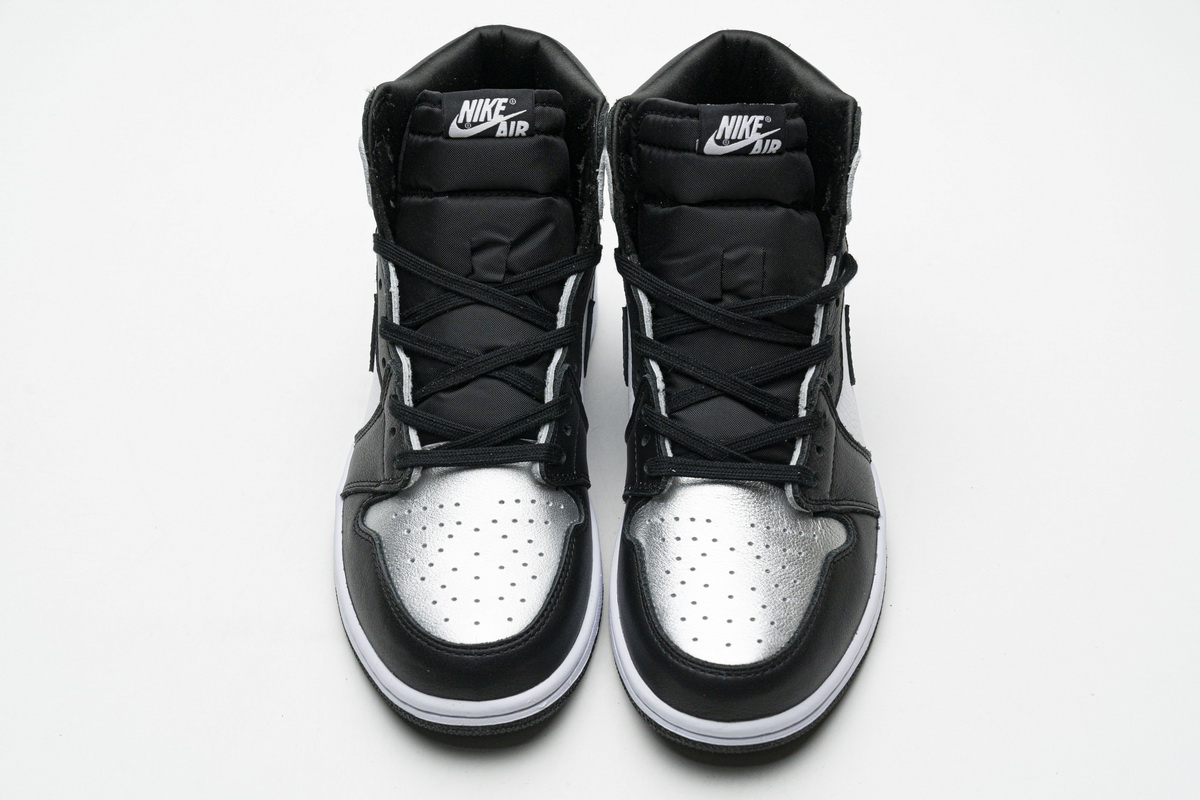 XH Air Jordan 1 High “Silver Toe”