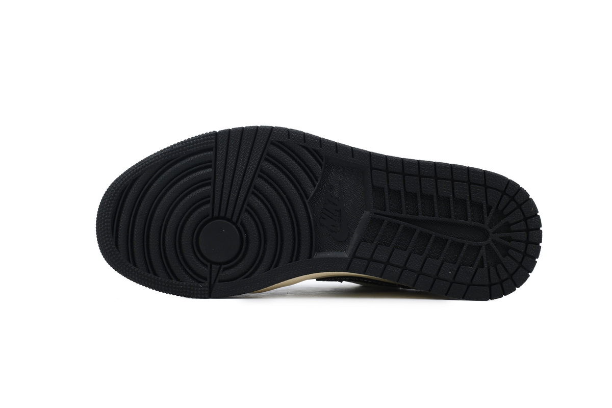 AQ Air Jordan 1 Low SE 'Coconut Milk Black'
