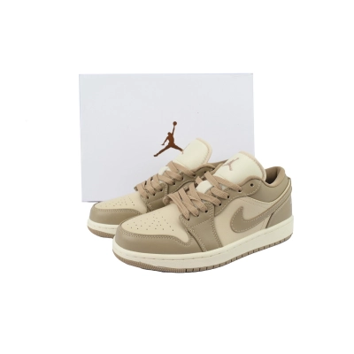 AQ Air Jordan 1 Low 'Rattan' 02