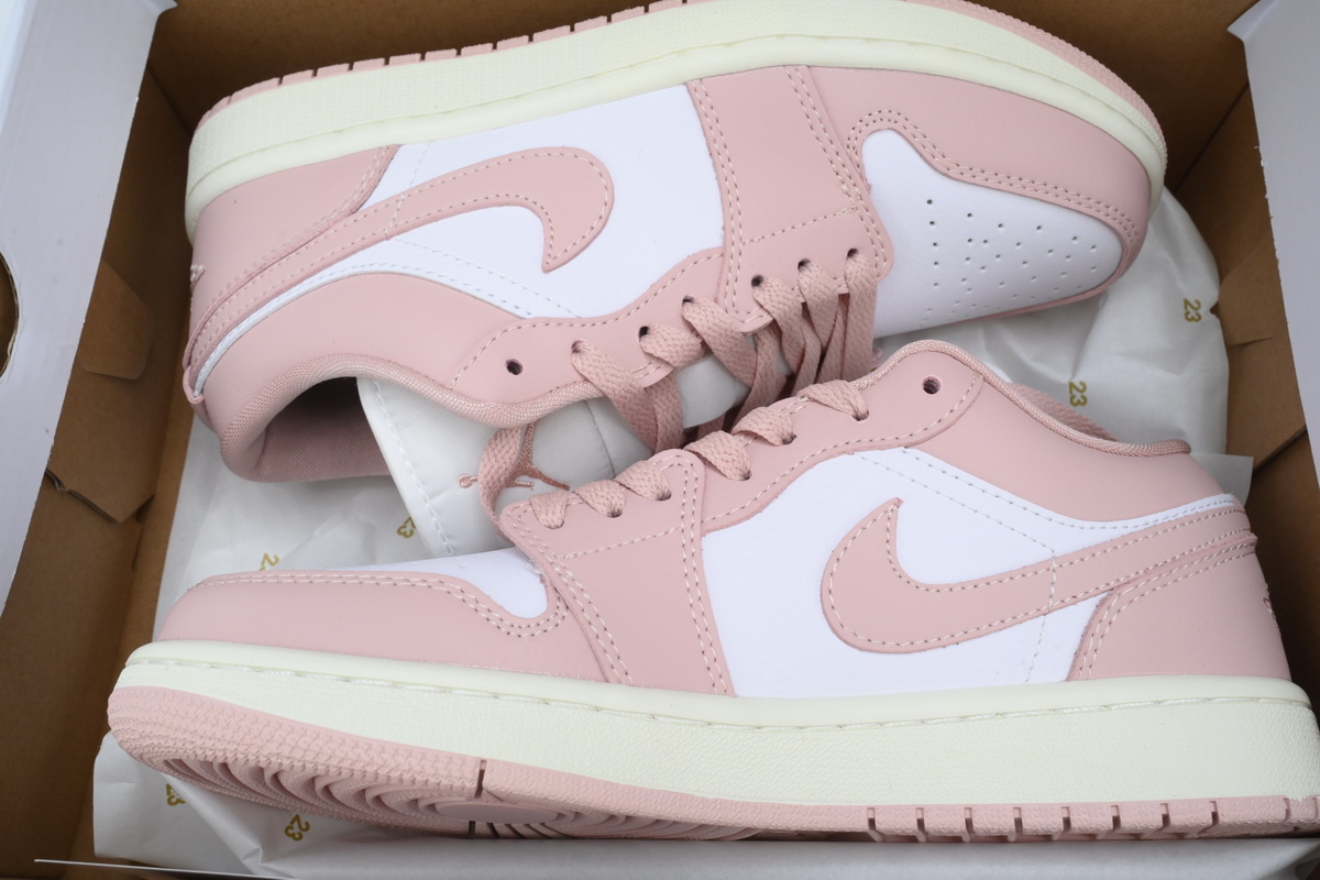 AQ Air Jordan 1 Low 'Pink Oxford'