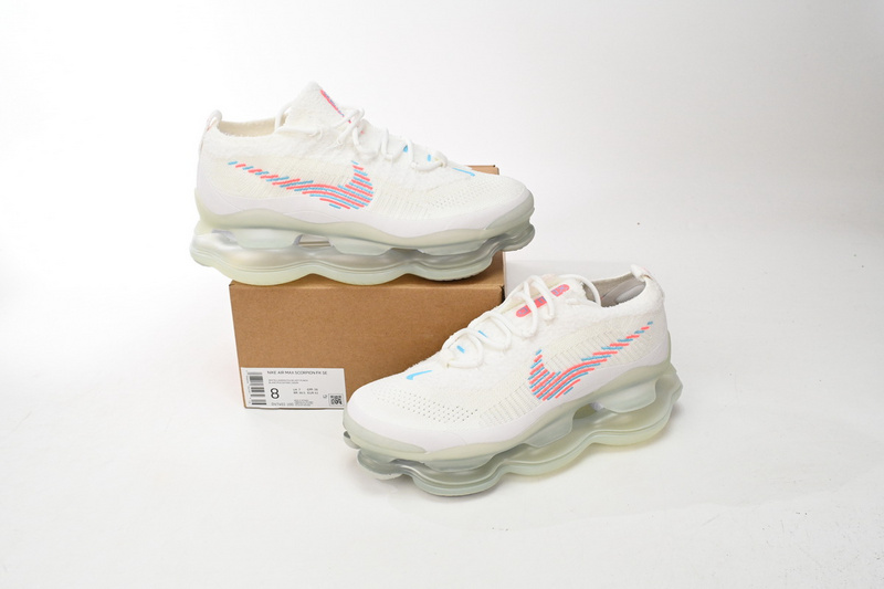 Nike Air Max Scorpion FK Lemon White Colored Hook