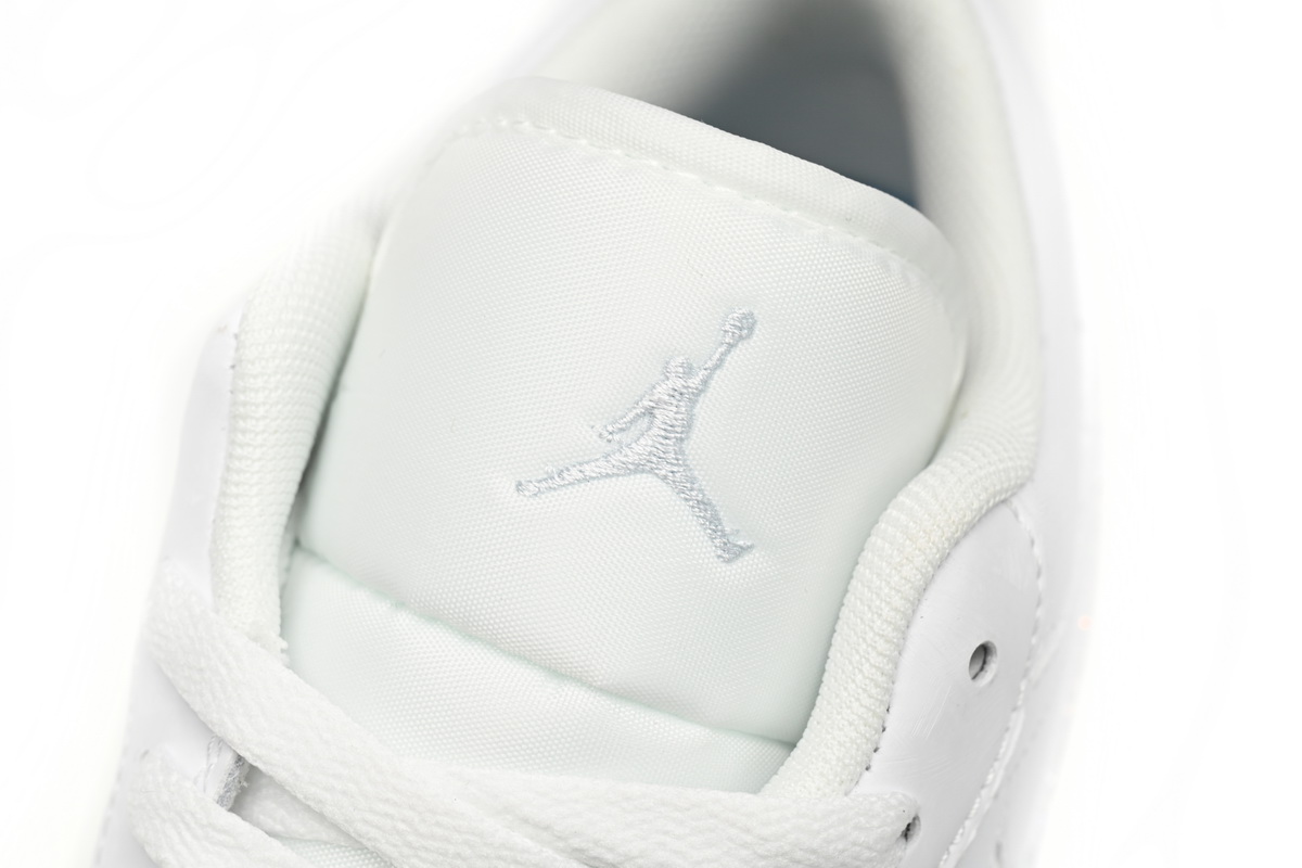 AQ  Air Jordan 1 Low GS Glitter Swoosh