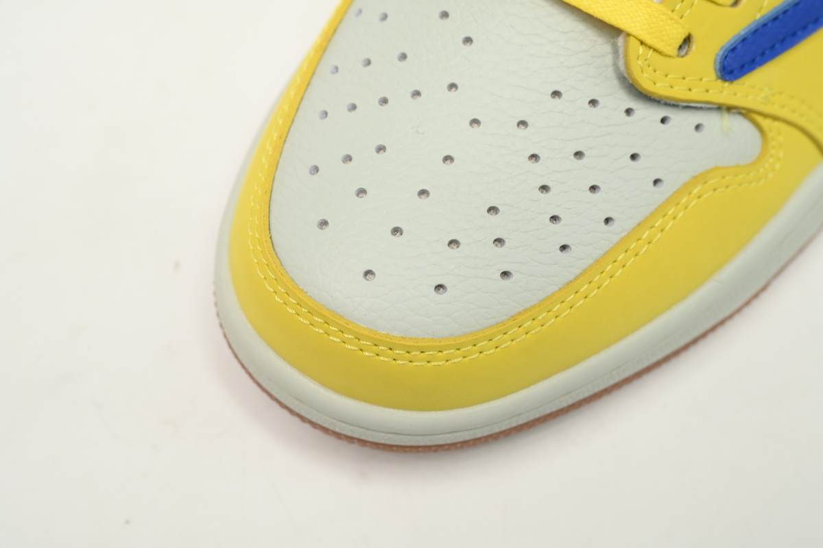 AQ Travis Scott x Air Jordan 1 Low OG 'Canary'