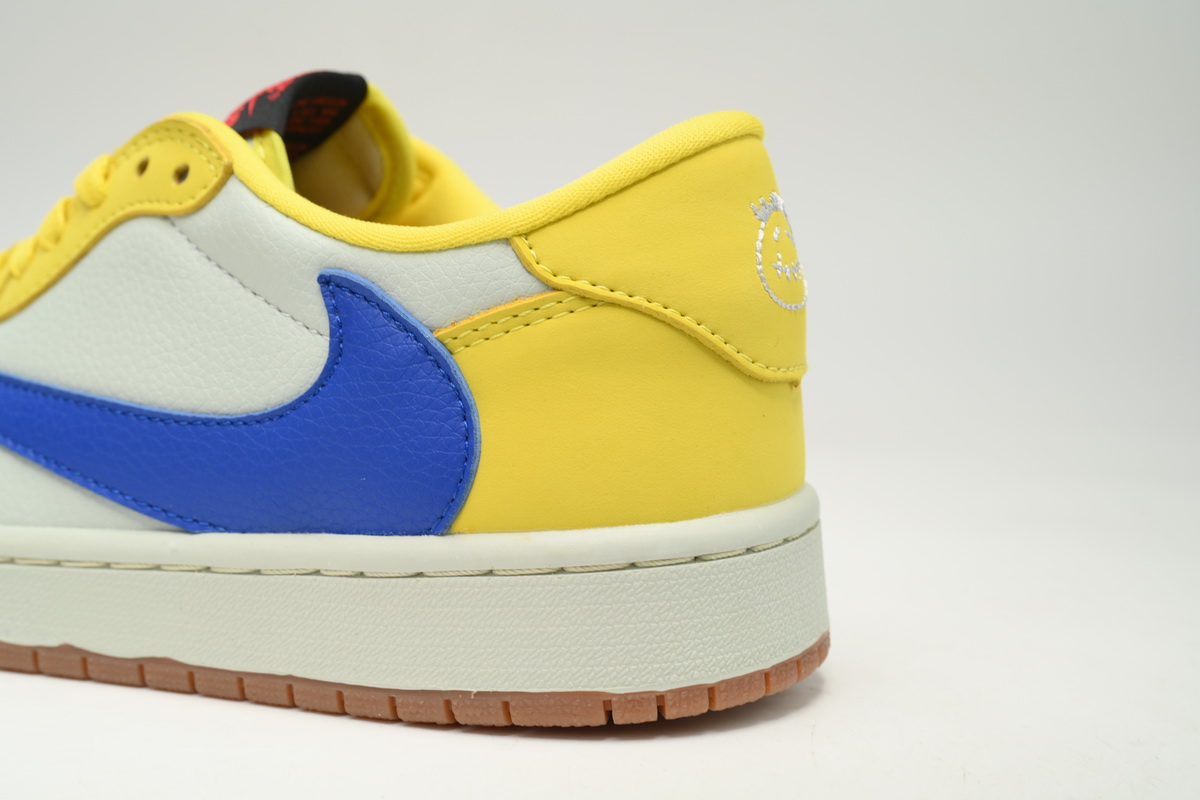 AQ Travis Scott x Air Jordan 1 Low OG 'Canary'
