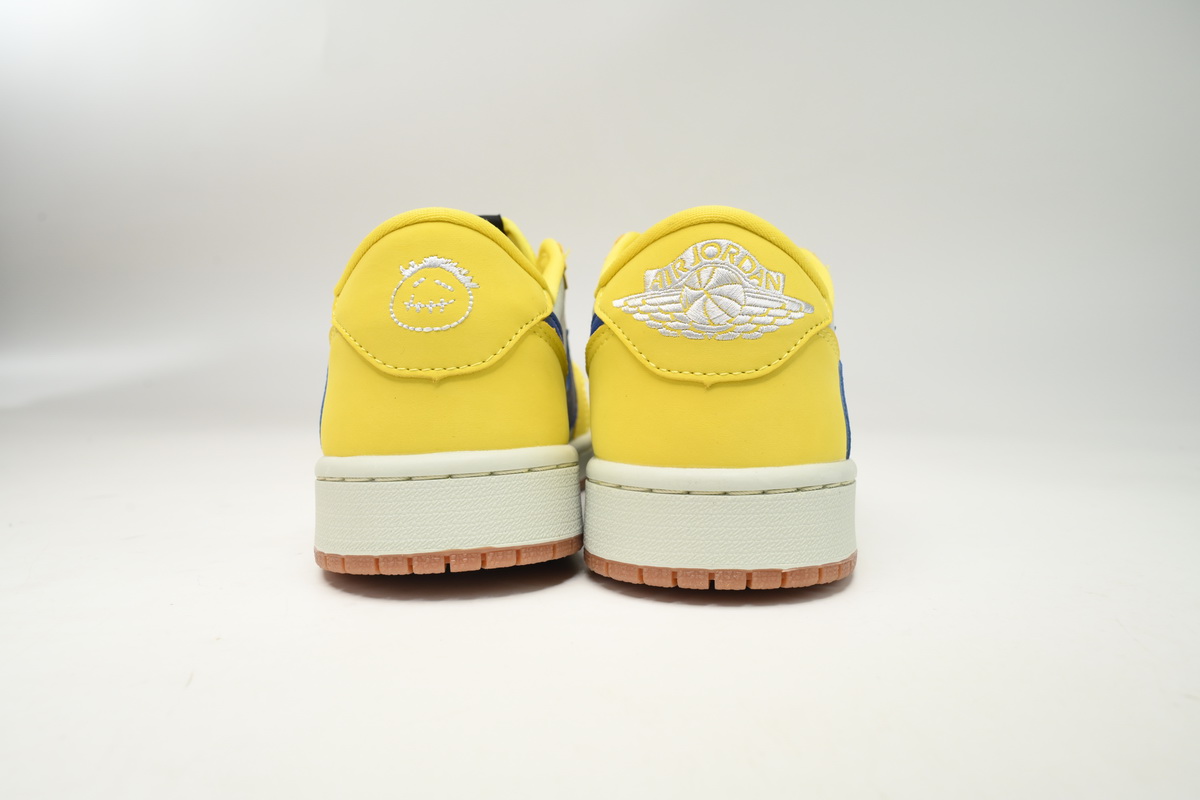 AQ Travis Scott x Air Jordan 1 Low OG 'Canary'