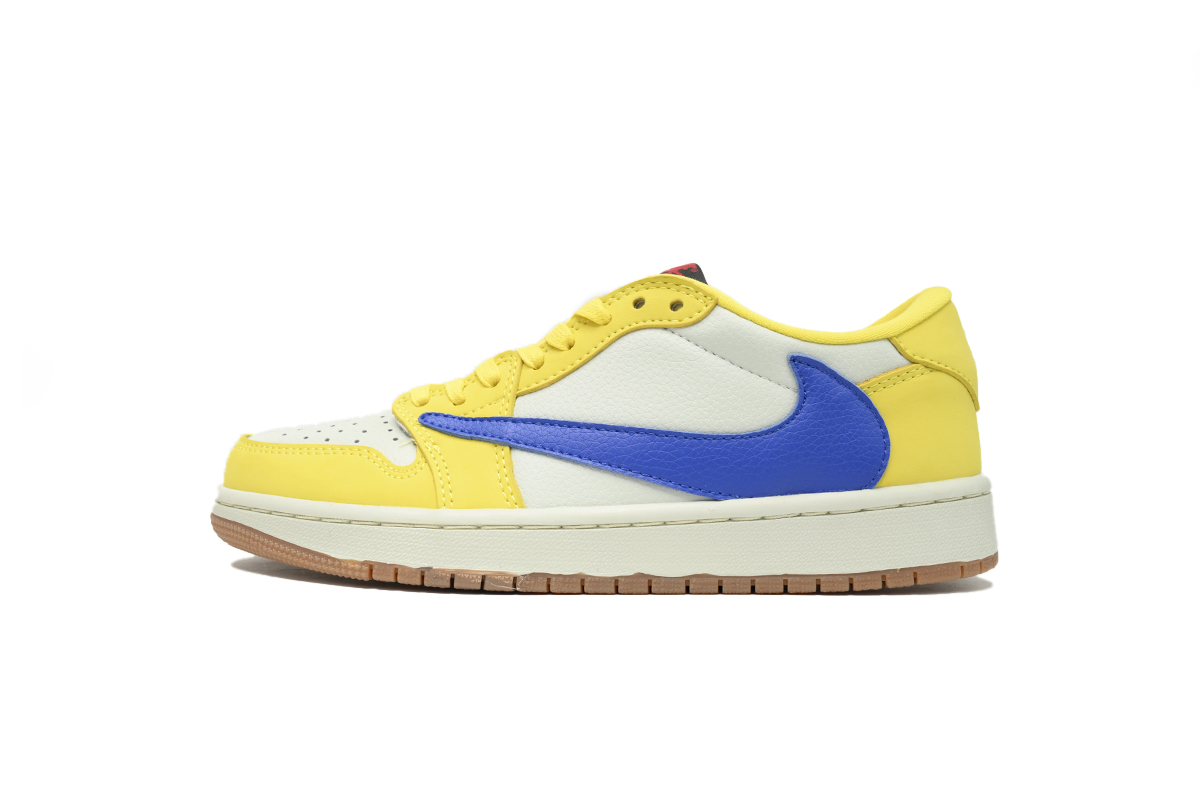 AQ Travis Scott x Air Jordan 1 Low OG 'Canary'
