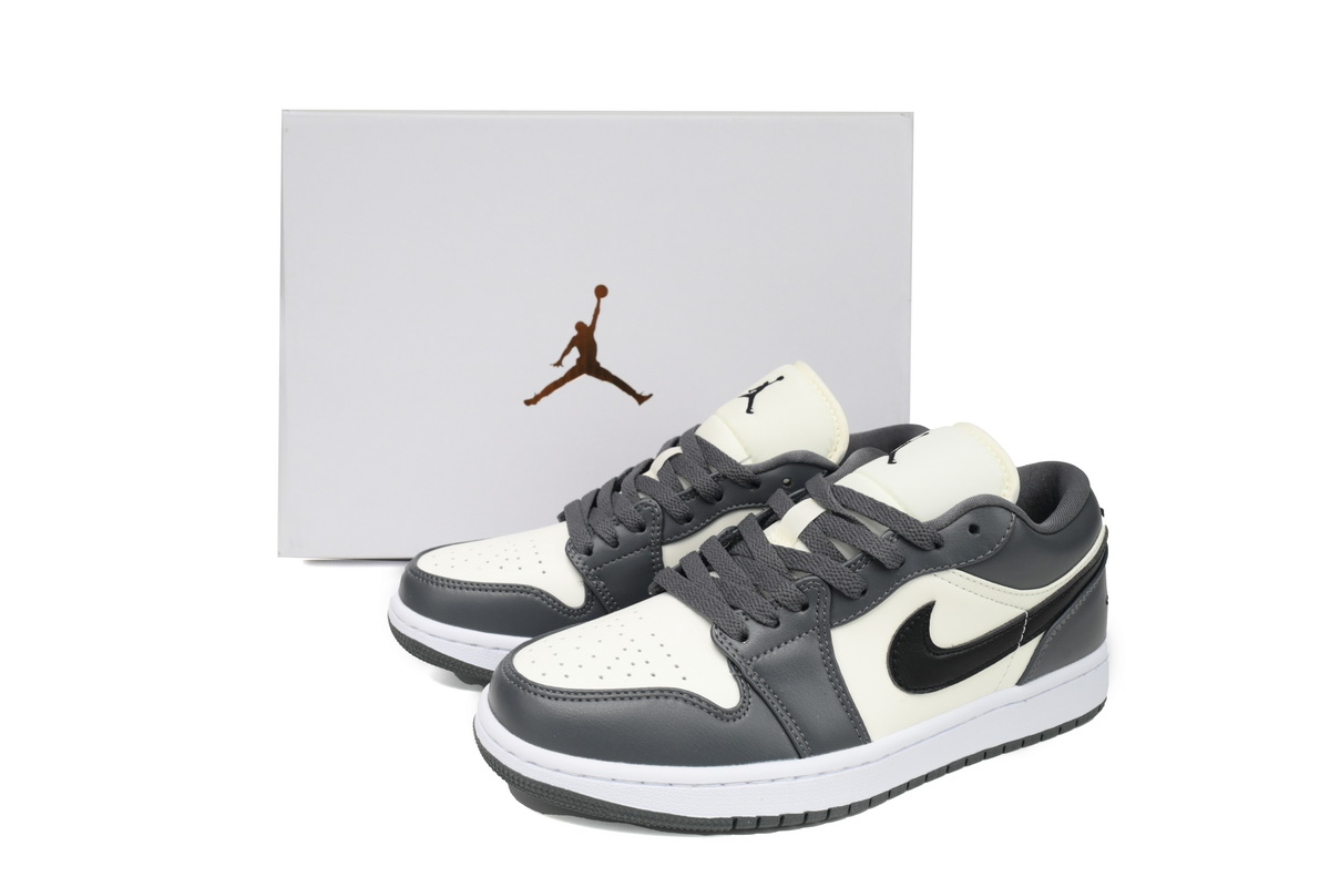 AQ Air Jordan 1 Low “Dark Grey”