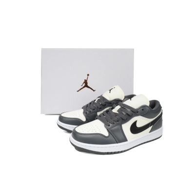 AQ Air Jordan 1 Low “Dark Grey” 02