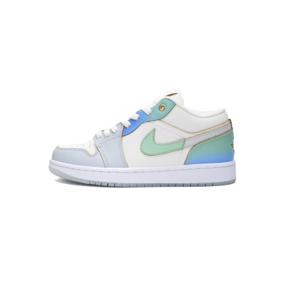 AQ Nike Wmns Air Jordan 1 Low SE “Emerald Rise” 01