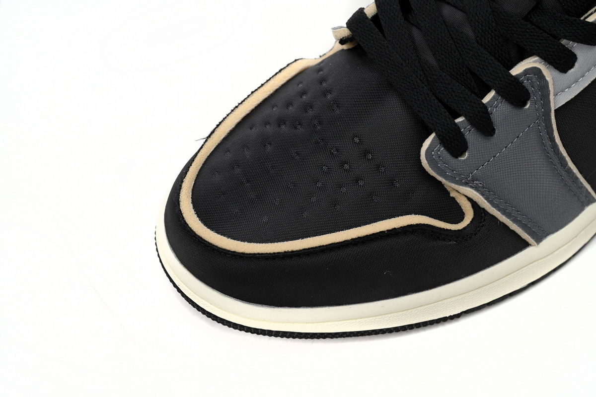 AQ Air Jordan 1 Low Black Grey