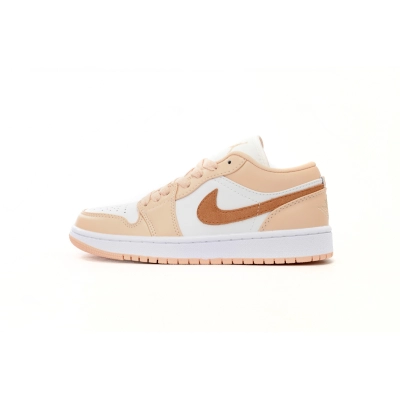 AQ Travis Scott x Air Jordan 1 Low Pink Orange 01