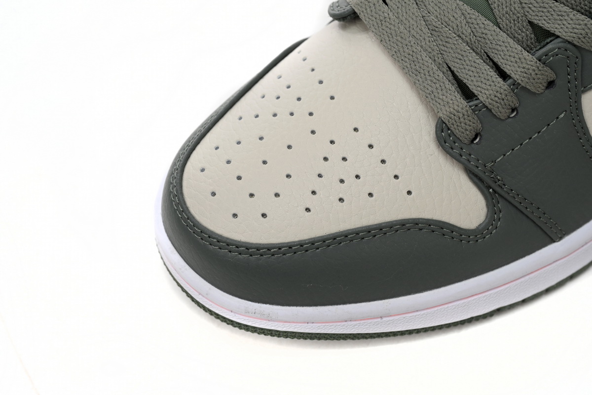AQ Air Jordan 1 Low Bean Paste Green