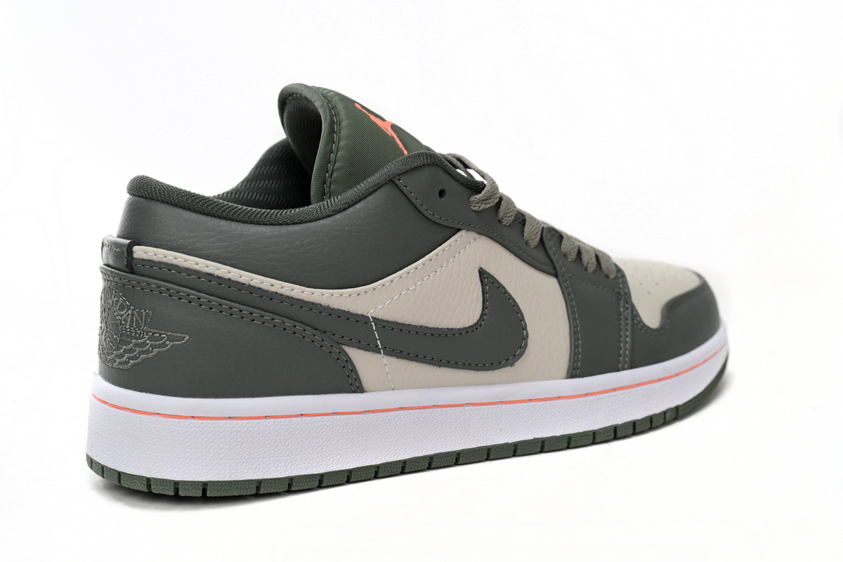 AQ Air Jordan 1 Low Bean Paste Green