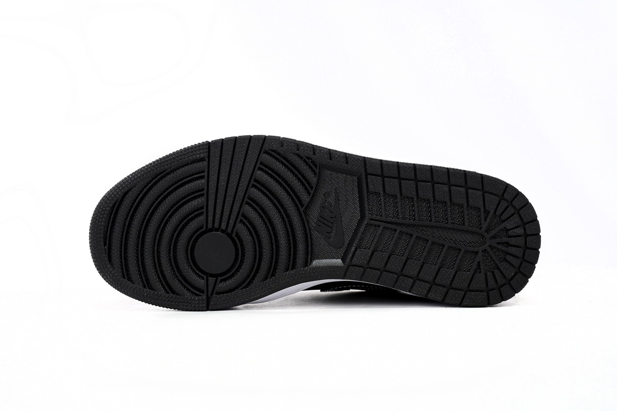 AQ Air Jordan aj1 Low Vintage Black And White