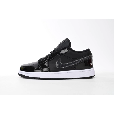 AQ Air Jordan aj1 Low Vintage Black And White 01