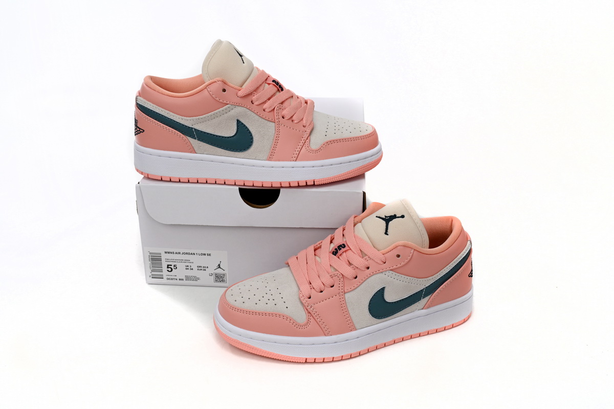 AQ Air Jordan 1 Low Pink Blue