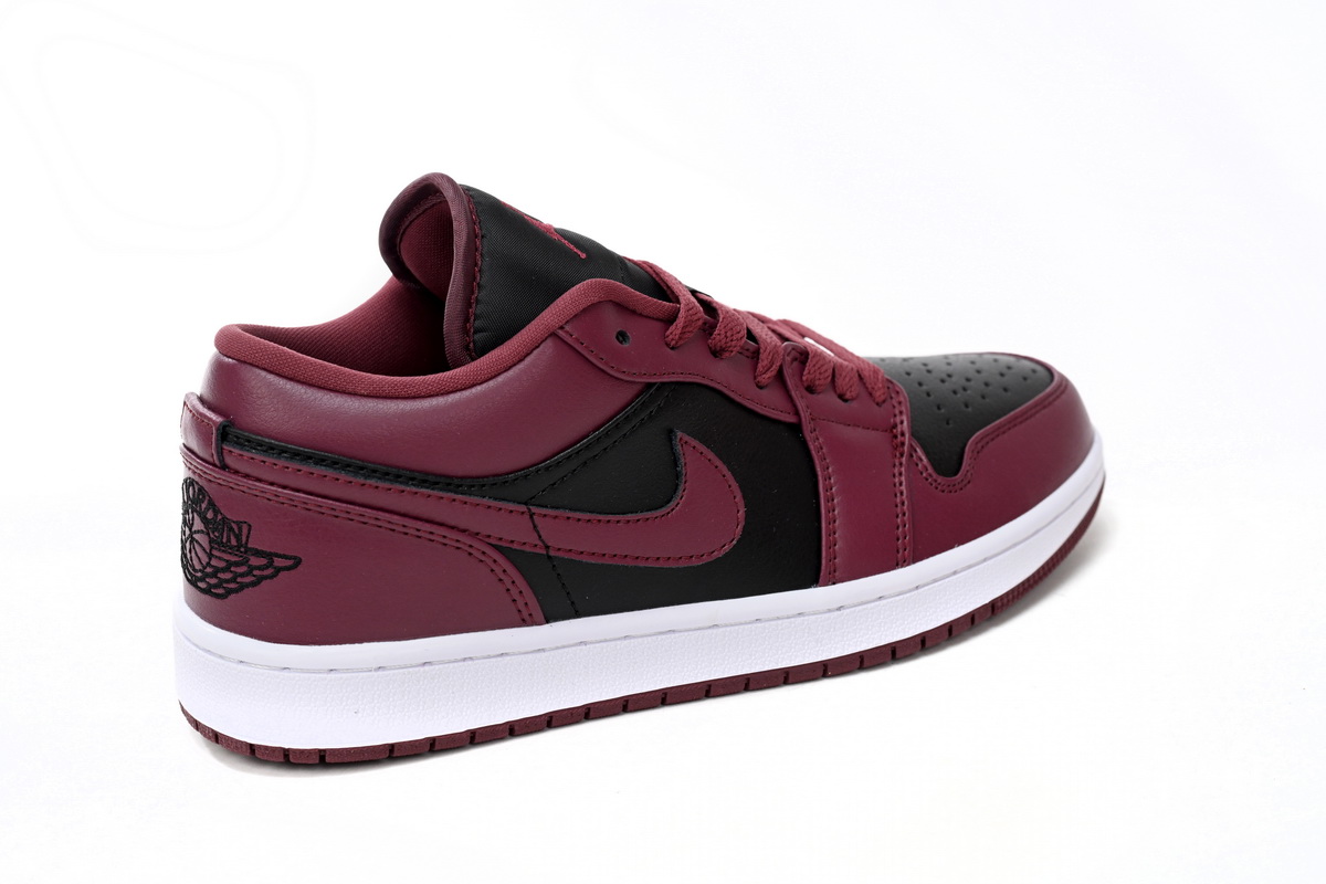 AQ Air Jordan aj1 Low Retro Black Red