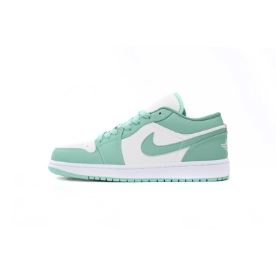 AQ Air Jordan aj1 Low Vintage White Green 01