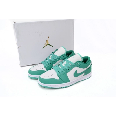 AQ Air Jordan aj1 Low Vintage White Green 02