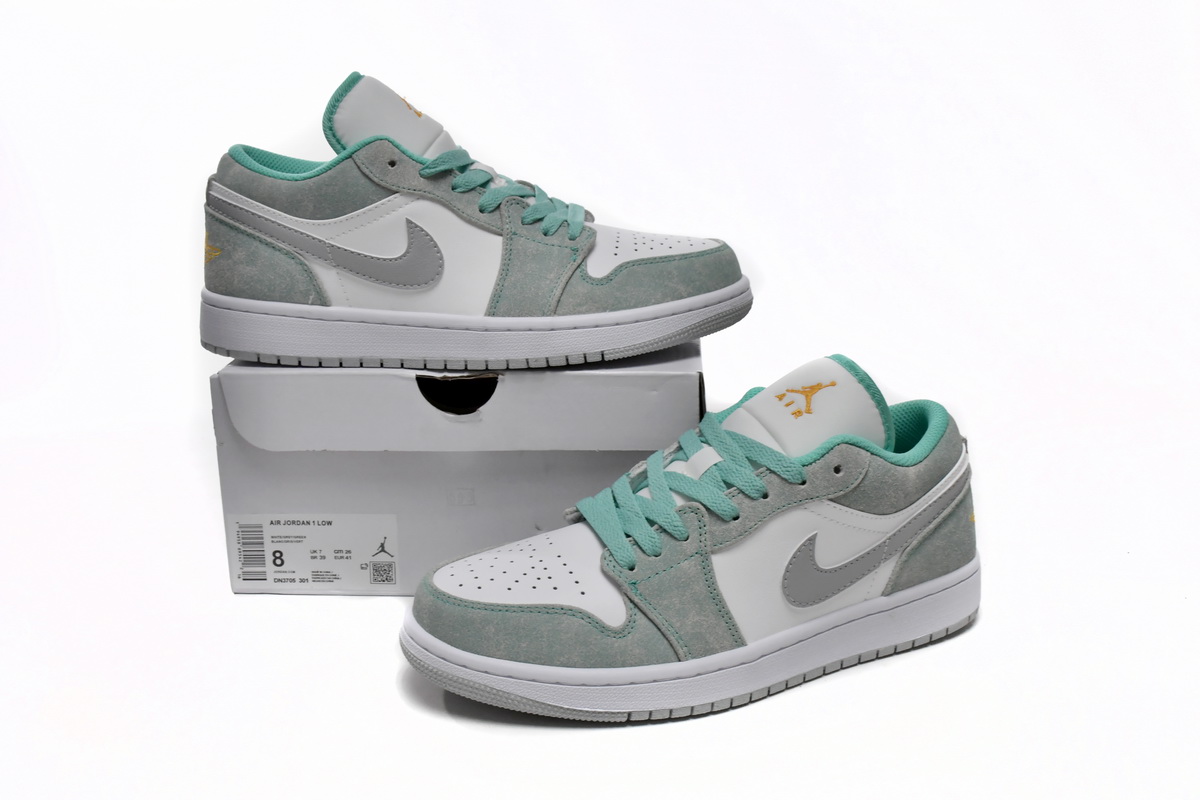 AQ Air Jordan 1 Low New Emerald
