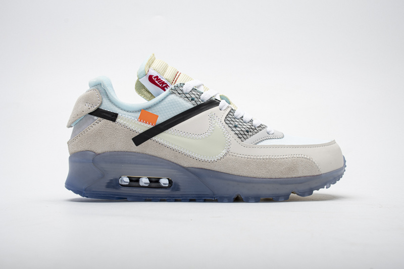 Off-White x Nike Air Max 90 “All White”