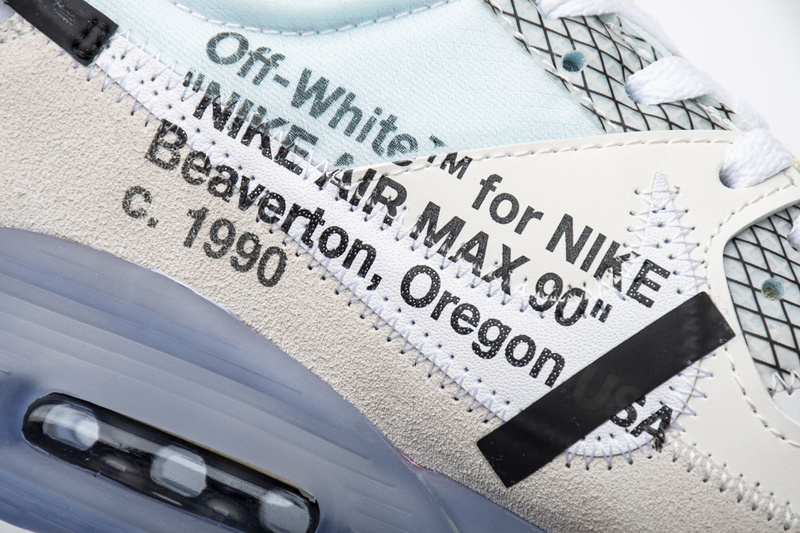 Off-White x Nike Air Max 90 “All White”
