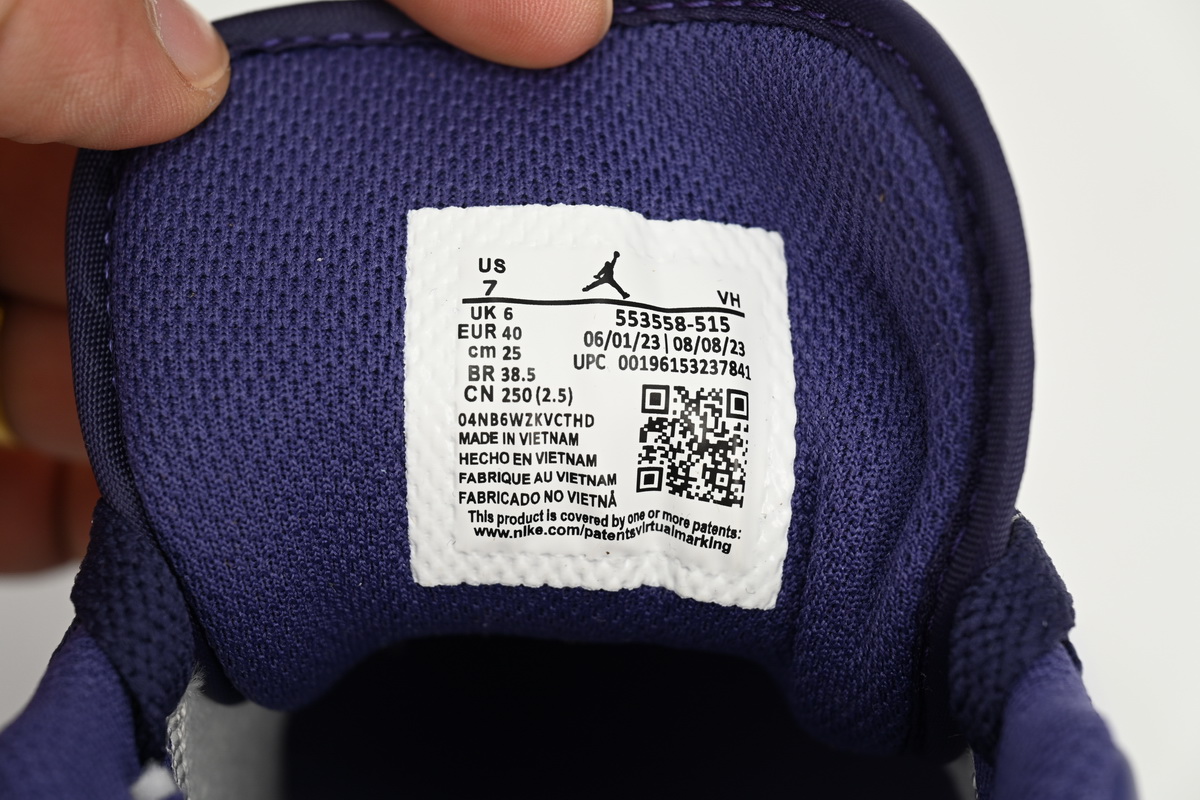 AQ Air Jordan 1 Low “Sky J Purple”