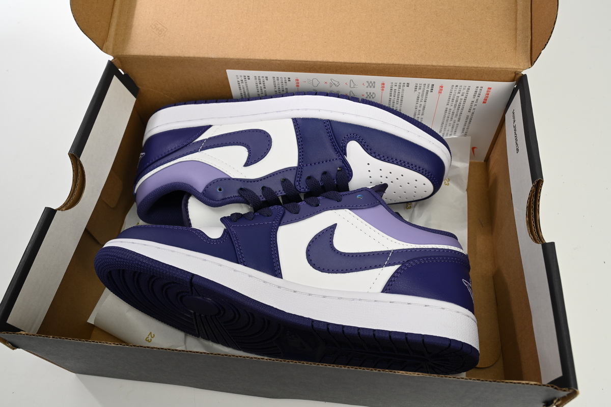 AQ Air Jordan 1 Low “Sky J Purple”