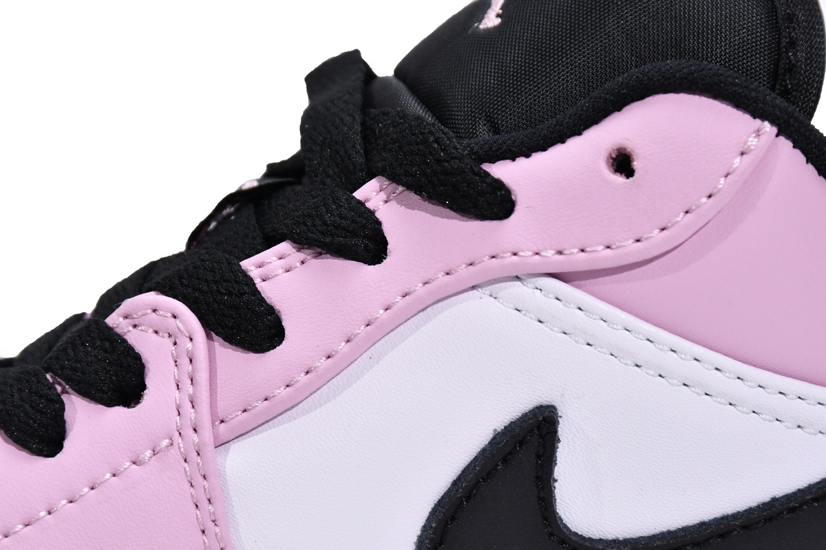 AQ Air Jordan 1 Retro Low（GS）White Pink
