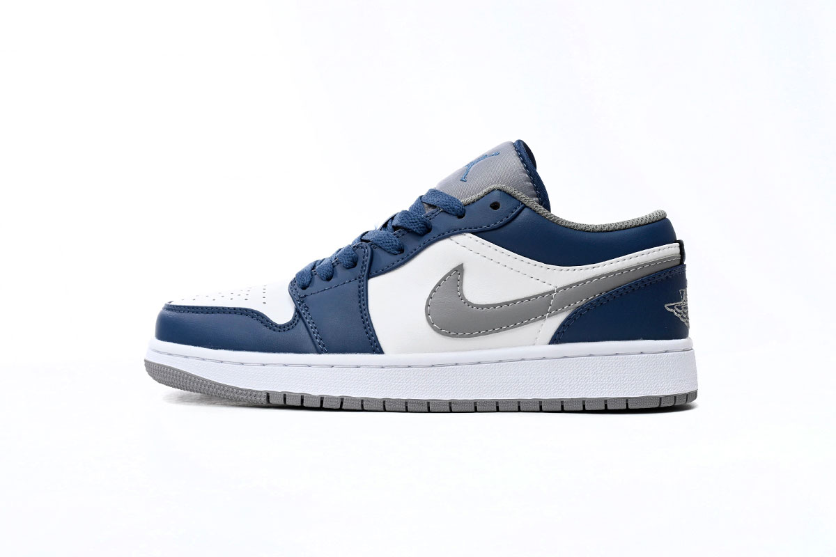 AQ Air Jordan 1 Low White Blue