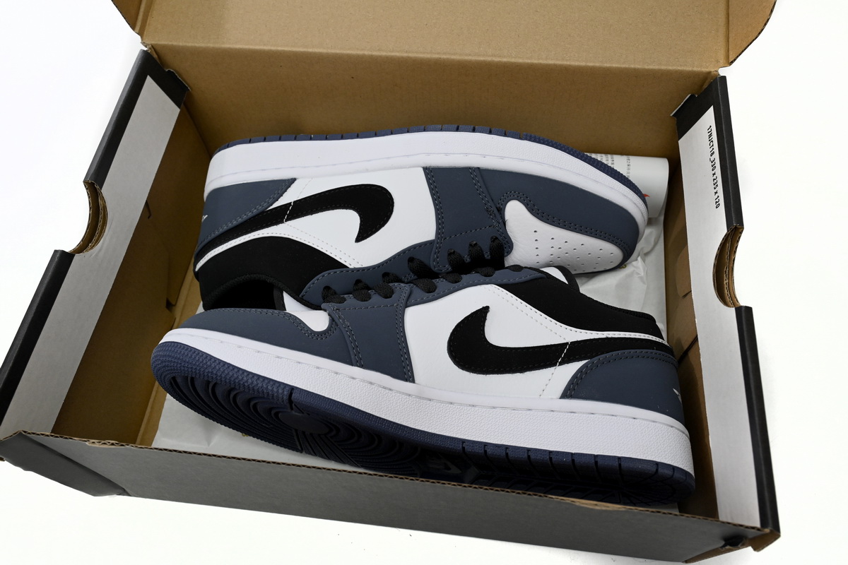 AQ Air Jordan 1 Low White Blue