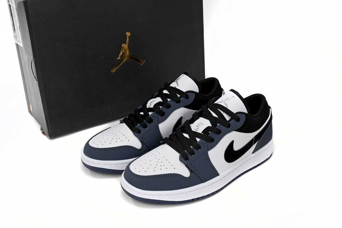 AQ Air Jordan 1 Low White Blue
