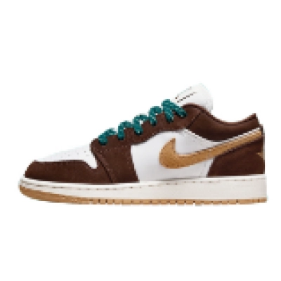 AQ Air Jordan 1 Low GS “Cacao Wow” 01