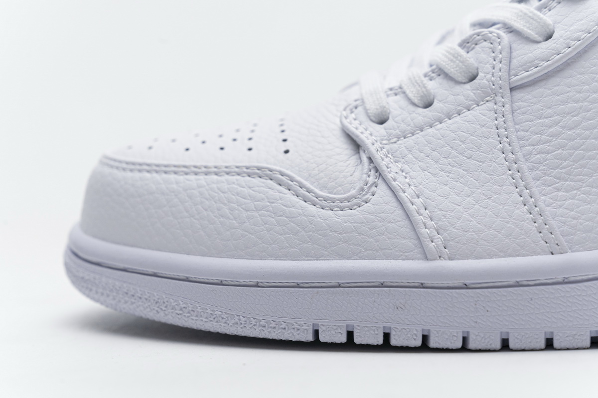 AQ Air Jordan 1 Low White Metallic Gold