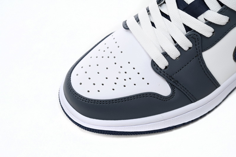 AQ Air Jordan 1 Low White Gray Orchid
