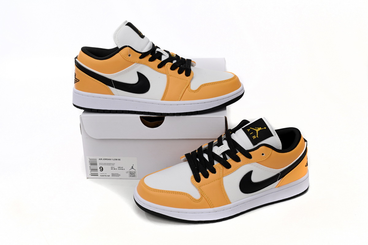 AQ Air Jordan 1 Low Laser Orange