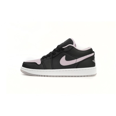 AQ Travis Scott x Air Jordan 1 Low Black Purple 01