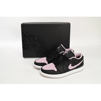 AQ Travis Scott x Air Jordan 1 Low Black Purple 02