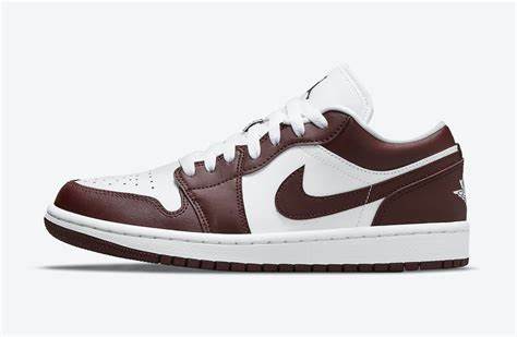 AQ Air Jordan 1 Low White Eclipse Bronze