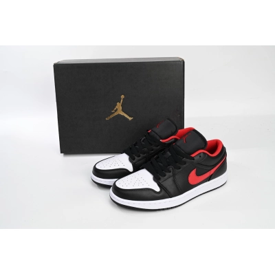 AQ Travis Scott x Air Jordan 1 Low New Black Red 02