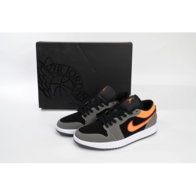 AQ Travis Scott x Air Jordan 1 Low Dark Gray 02