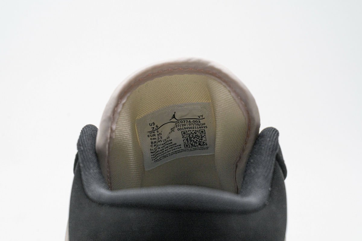 AQ WMNS Air Jordan 1 Low “Black Guava Ice”