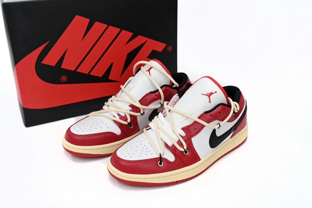 AQ Air Jordan 1 Low Chicago Bandage