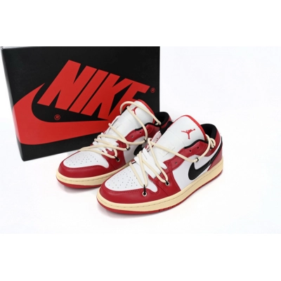 AQ Air Jordan 1 Low Chicago Bandage 02