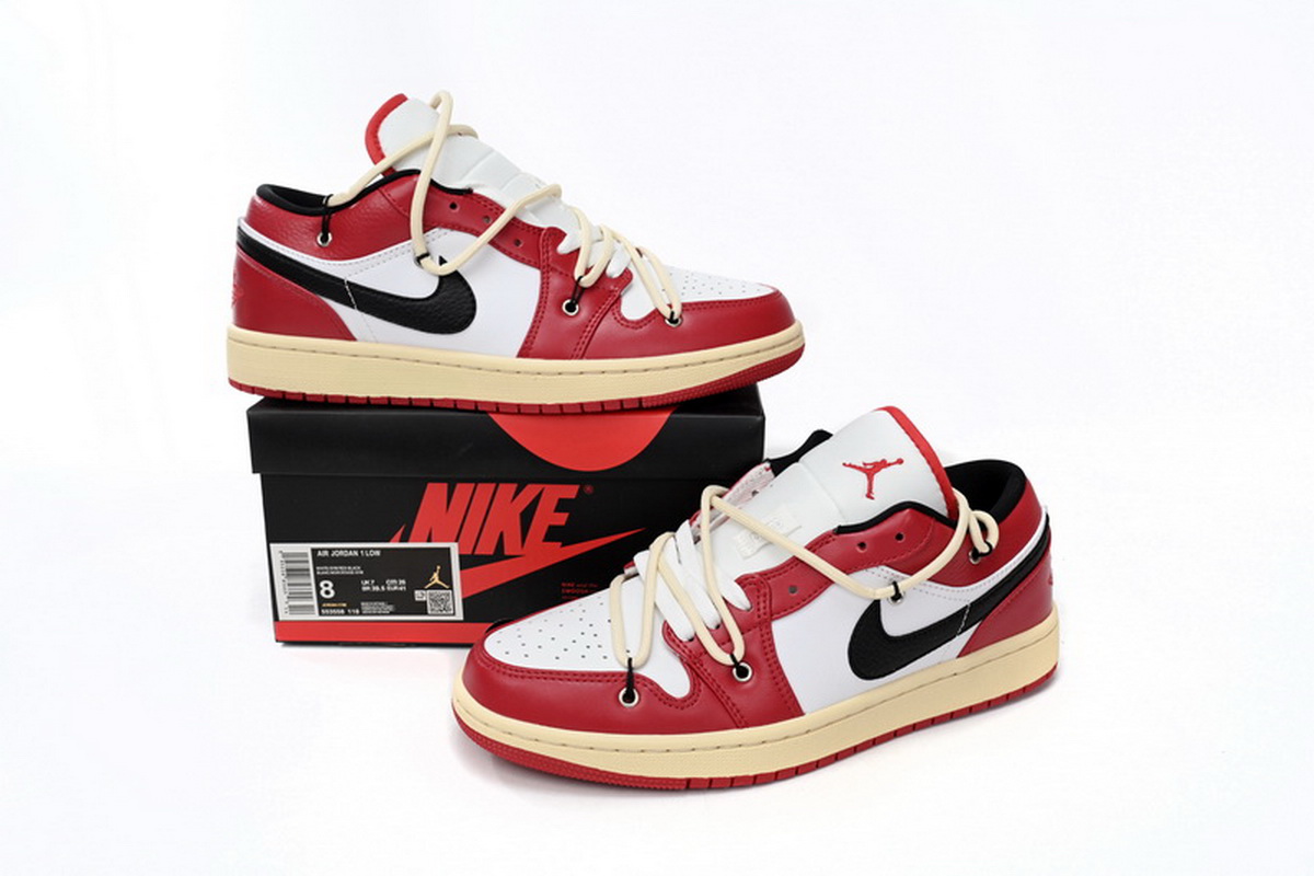 AQ Air Jordan 1 Low Chicago Bandage
