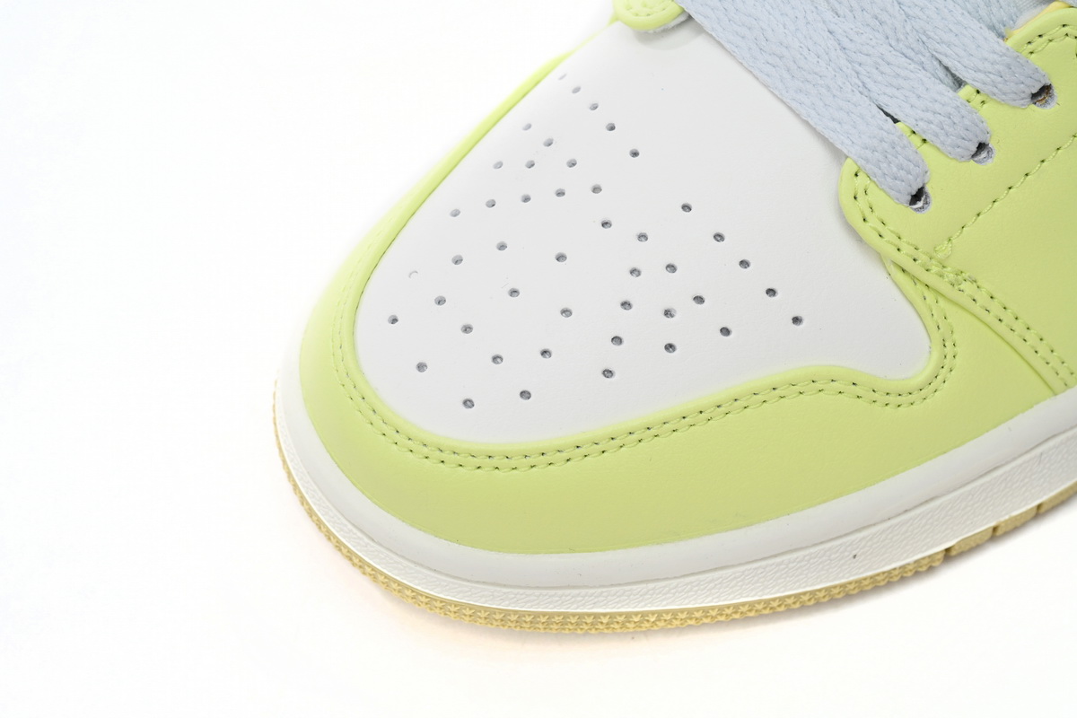 AQ Air Jordan aj1 Low Green White