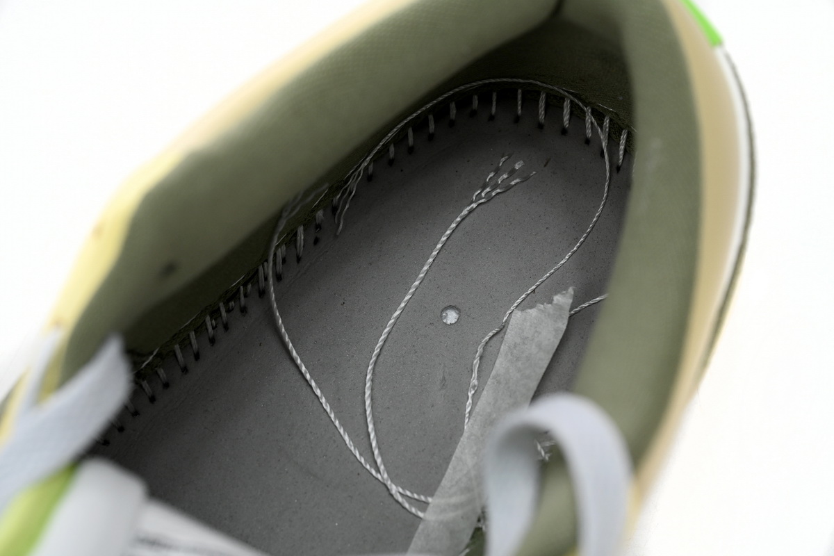 AQ Air Jordan aj1 Low Green White