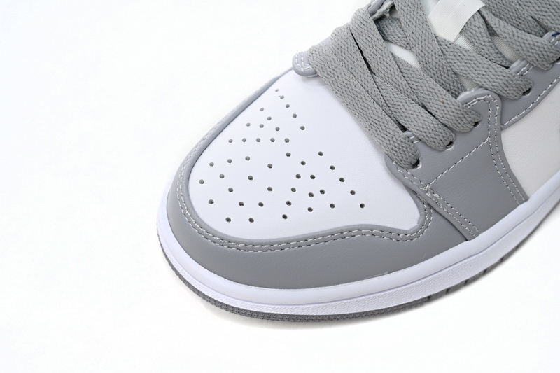 AQ Air Jordan 1 Low Gray Blue