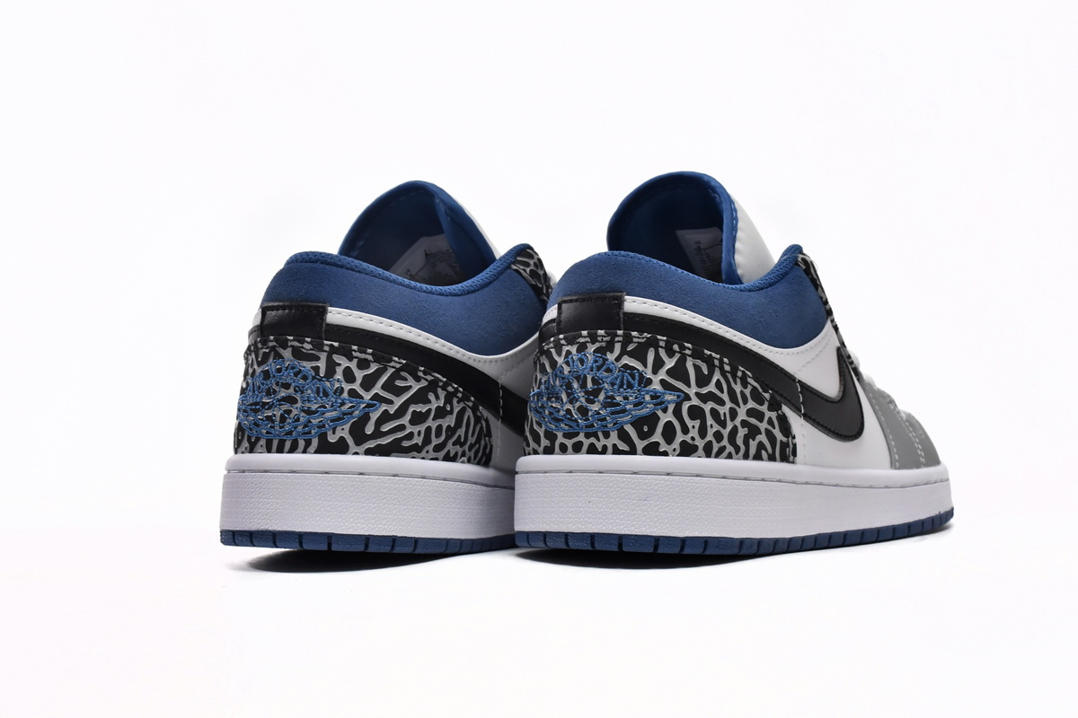 AQ Air Jordan 1 Low True Blue