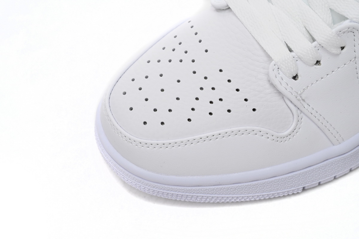 AQ Air Jordan 1 Low White Pure Platinum